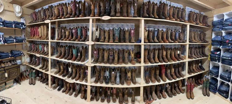 Wall of Boots